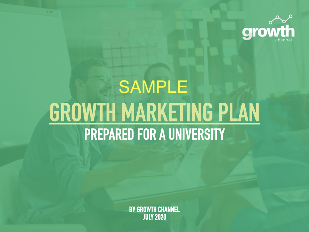 marketing plan for education companies